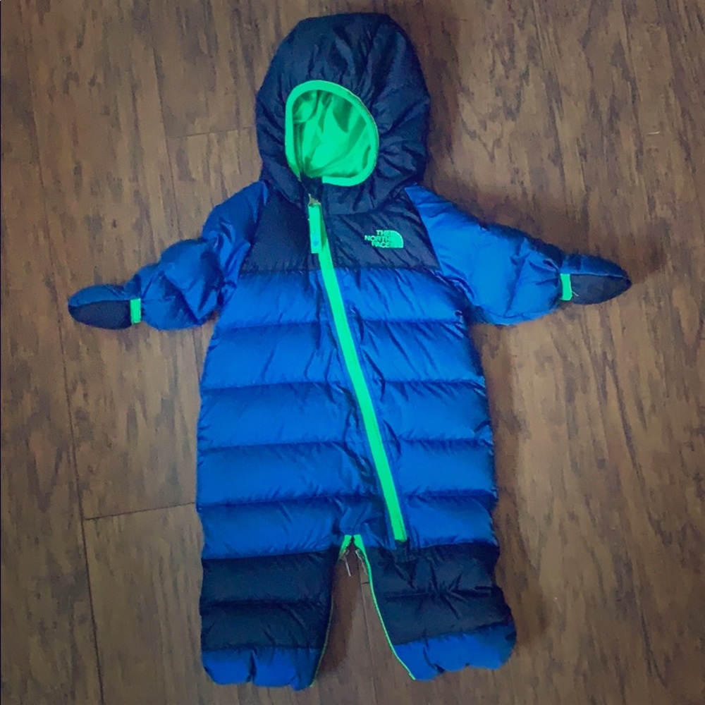 The North Face 550  infant boys snow/winter suit.